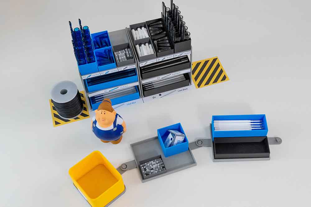 Group participating in LeanActivity Lean Game training