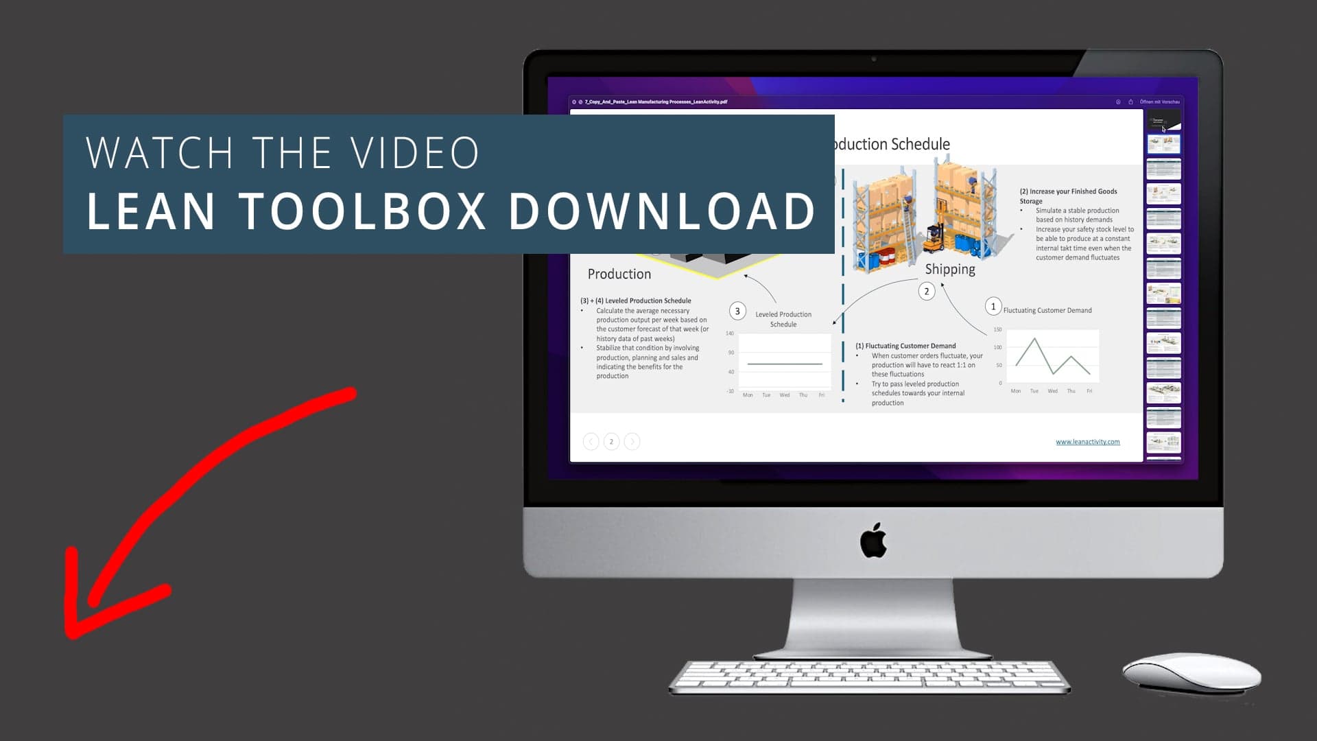 LeanActivity workshop materials in use