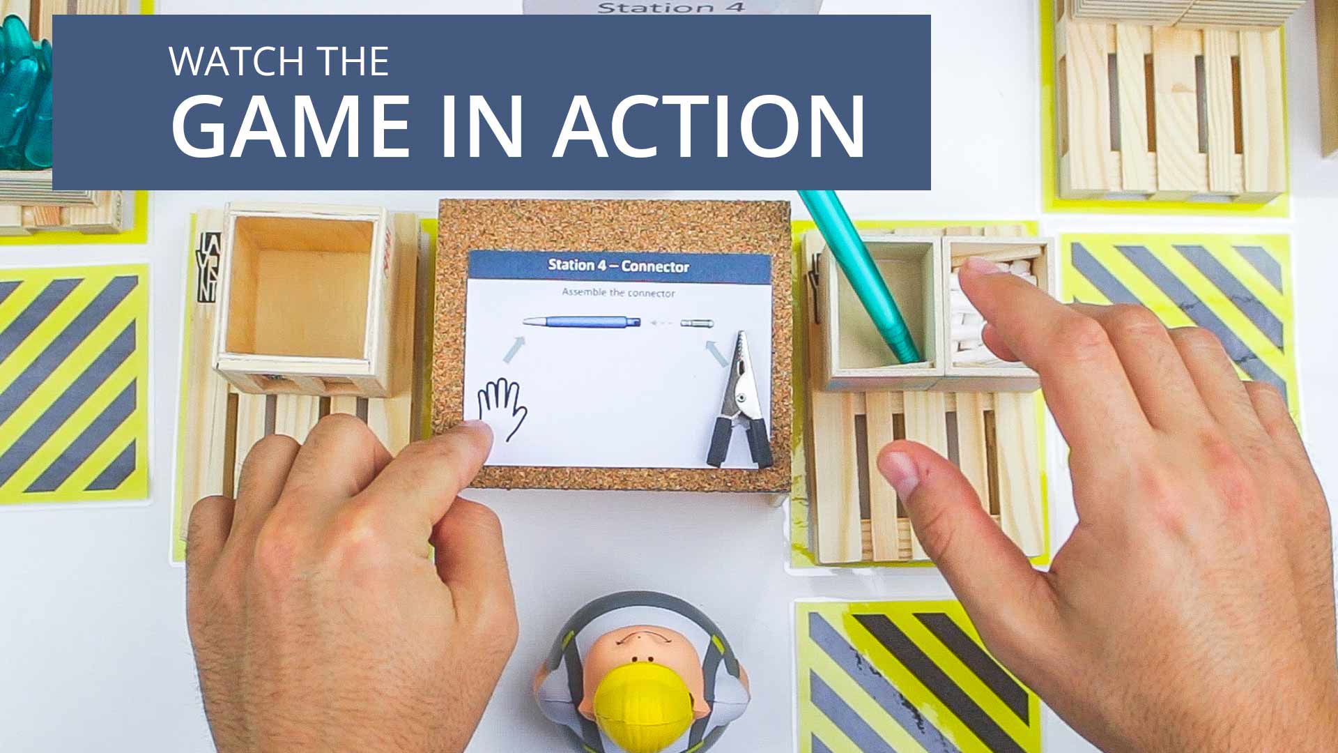 Lean Game factory simulation video preview