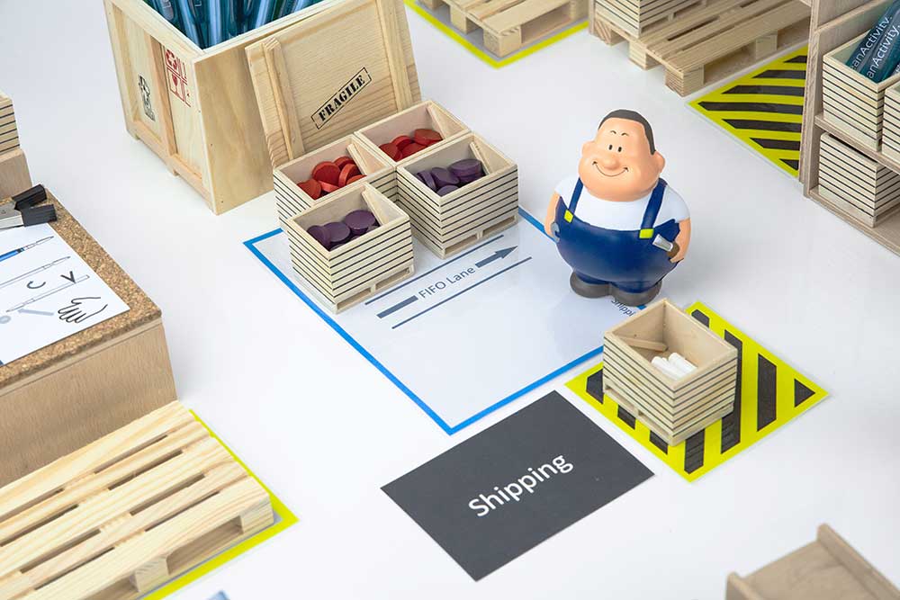 Lean game station setup