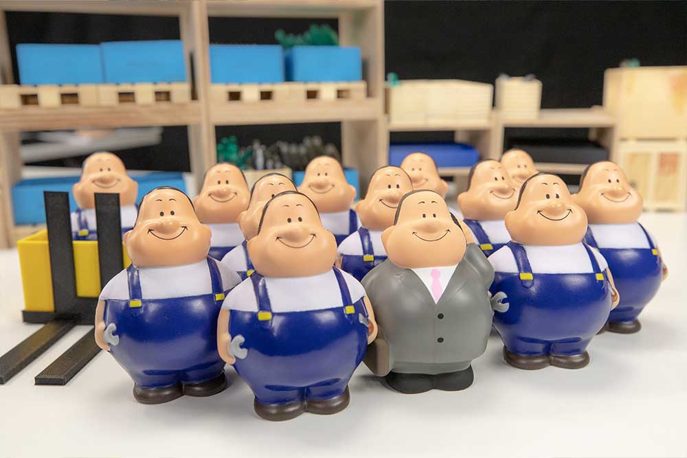 Team discussing process improvement ideas